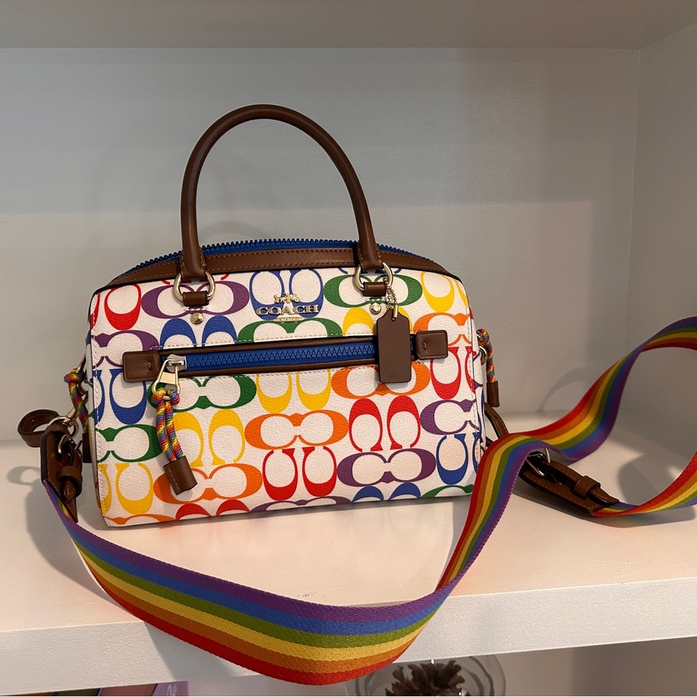 Coach Pride Rowan Satchel